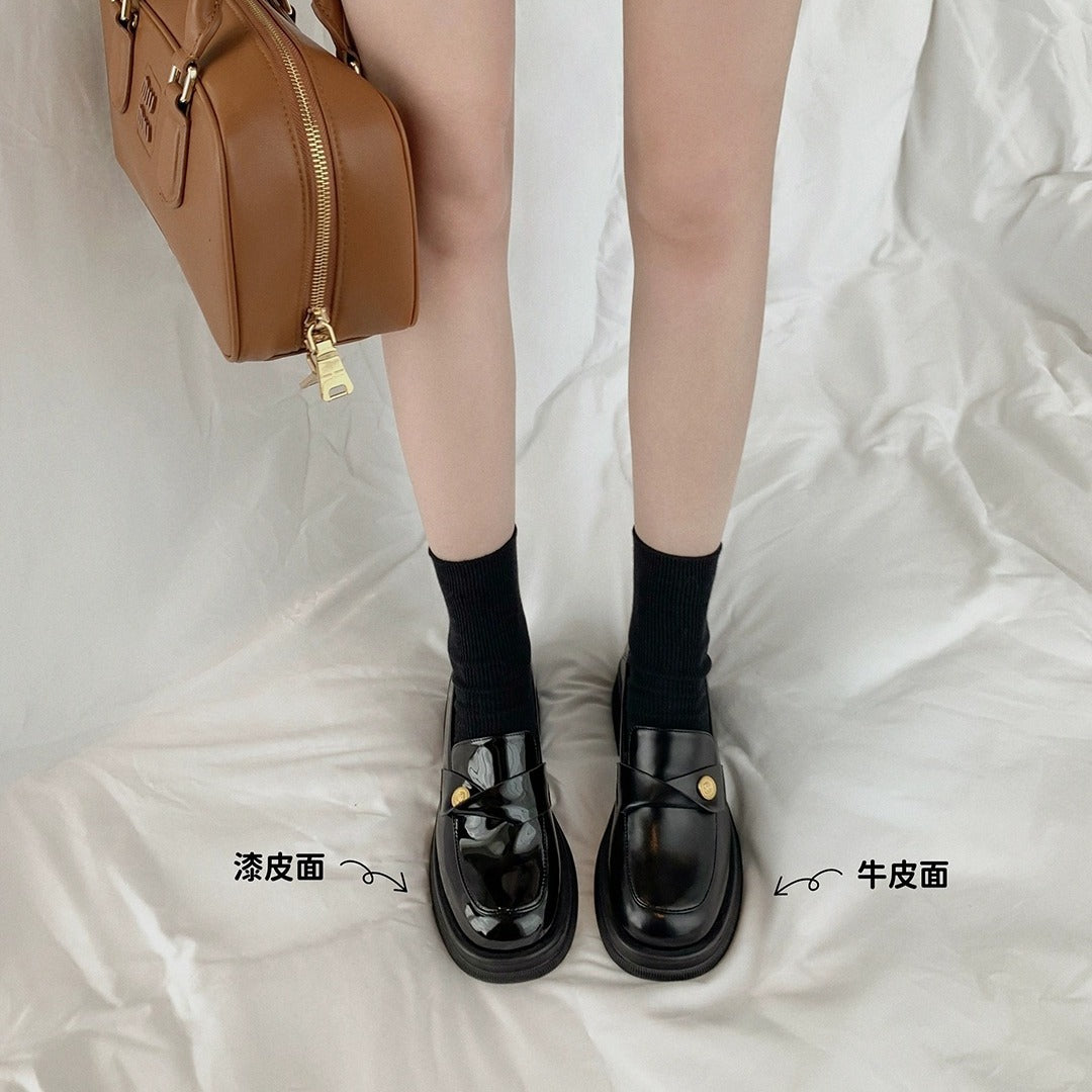 Damen elegante Slipper mit modischer Schnalle und bequemer Sohle EB