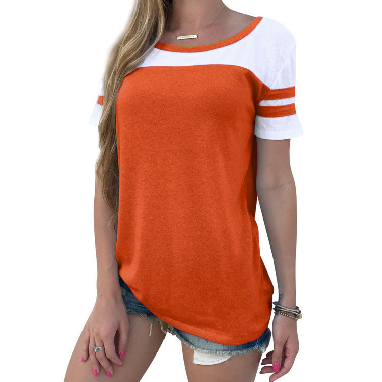 Damen Sportliches Kurzarmshirt EB