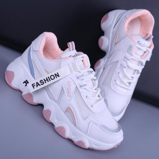 Damen Sportliche Trend Sneakers EB