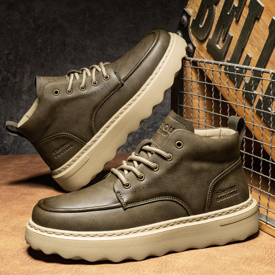 Damen Modische High-Top Sneakers mit ergonomischer Sohle und robustem Obermaterial EB
