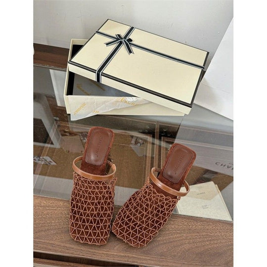 Damen Mules mit modernem Netzdesign EB