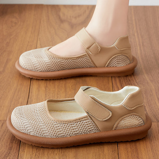 Damen Komfortable und atmungsaktive Hausschuh-Slipper EB