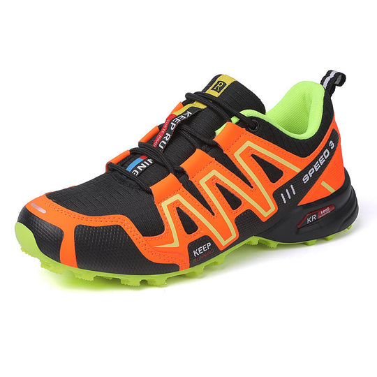 Damen Trailrunning-Schuhe mit strapazierfähigem Obermaterial und rutschfester Sohle EB