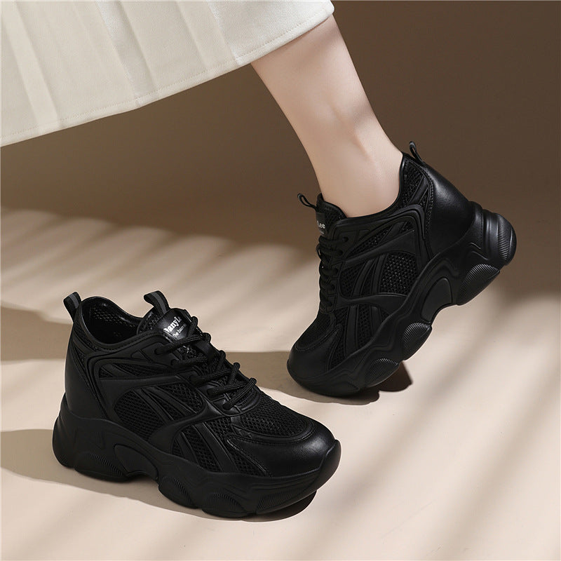 Damen Komfortable und modische Sneakers mit dämpfender Sohle EB