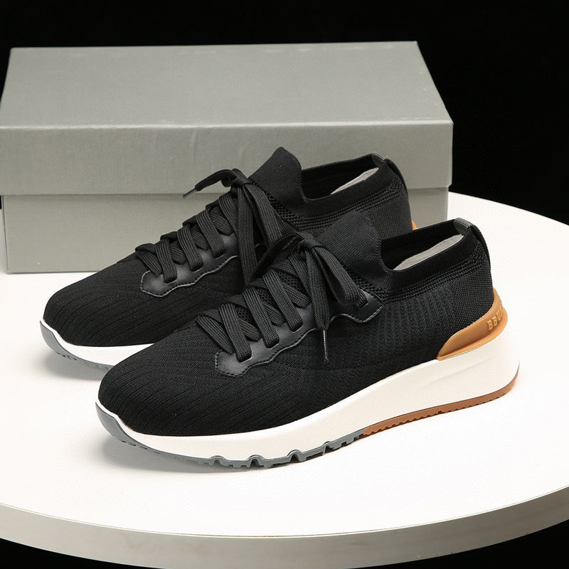 Damen Sportliche Lauf-Sneaker mit atmungsaktivem Obermaterial und dämpfender Sohle von EB
