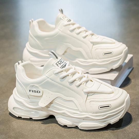 Damen Sportliche Sneakers mit dämpfender Sohle und atmungsaktiver Netzstruktur EB