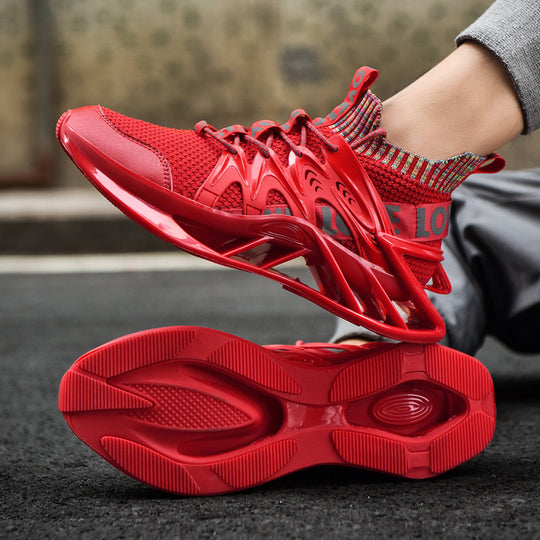 Damen moderne Sport-Sneaker mit innovativer Dämpfungstechnologie und atmungsaktivem Obermaterial EB