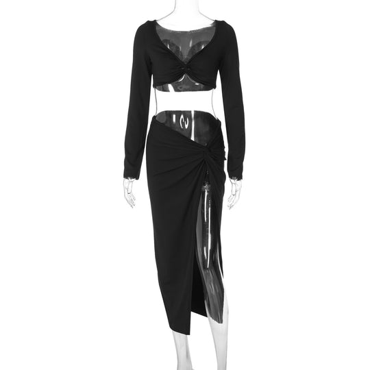 Damen Elegantes Maxikleid mit schulterfreier Gestaltung und drapierter Taillierung EB
