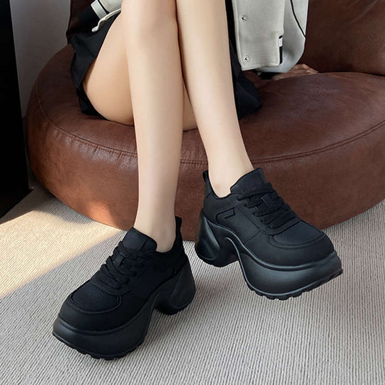 Damen Chunky Sneakers mit ergonomischer Dämpfung und sportlichem Profil EB
