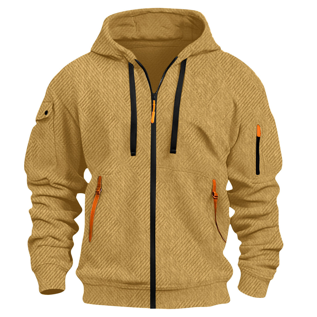 Herren Fleecejacke mit praktischen Taschen EB