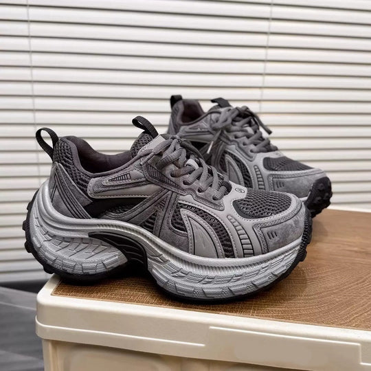 Damen Sportliche Lauf- und Freizeitschuhe mit atmungsaktiver Obermaterialstruktur und dämpfender Sohle EB