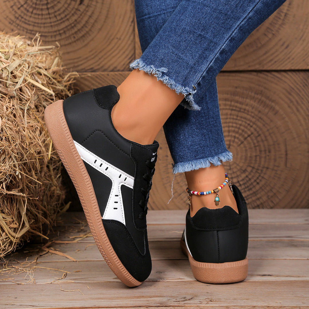 Damen Freizeitschuhe mit modernem Textil-Obermaterial und rutschfester Gummisohle EB