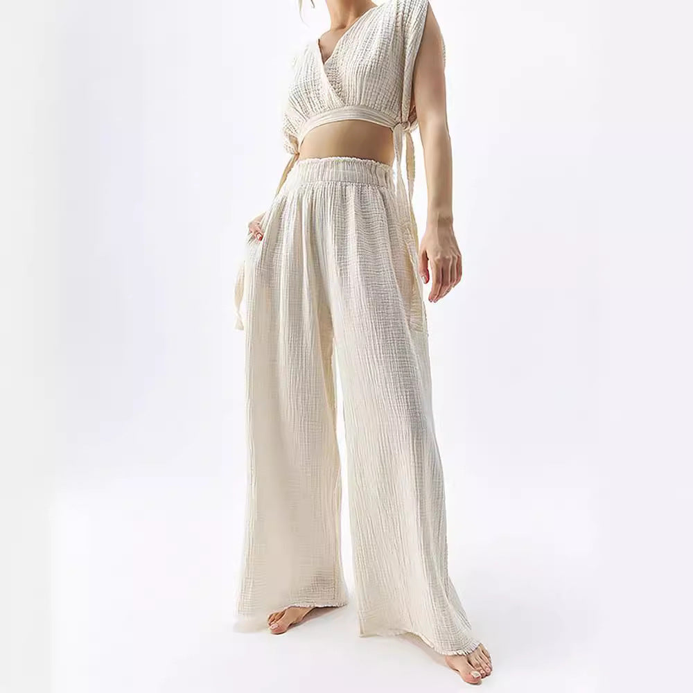 Damen Lässiger Two-Piece Jumpsuit EB