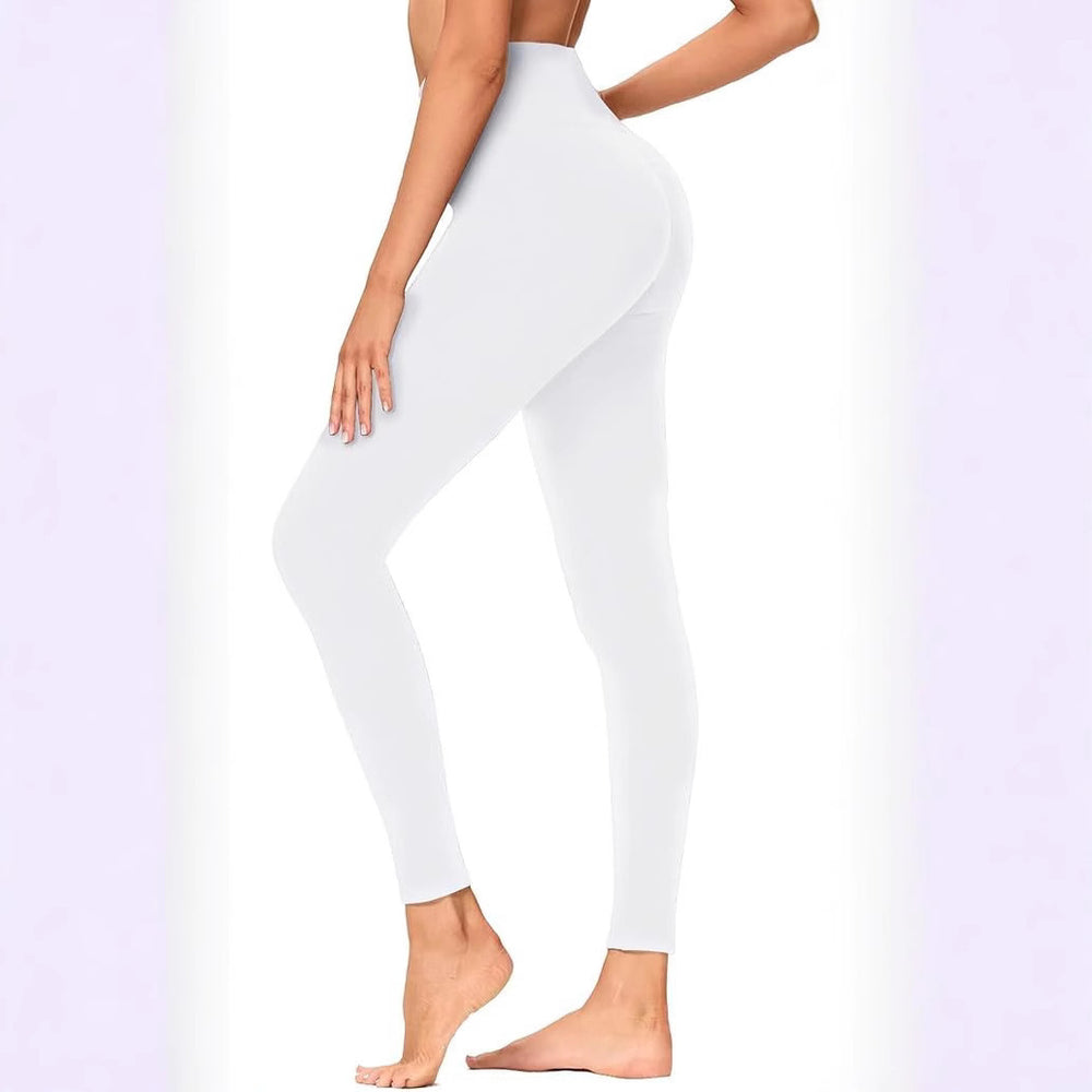 Damen Hochtaillierte Sportleggings EB