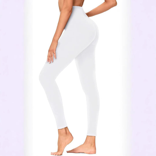 Damen Hochtaillierte Sportleggings EB