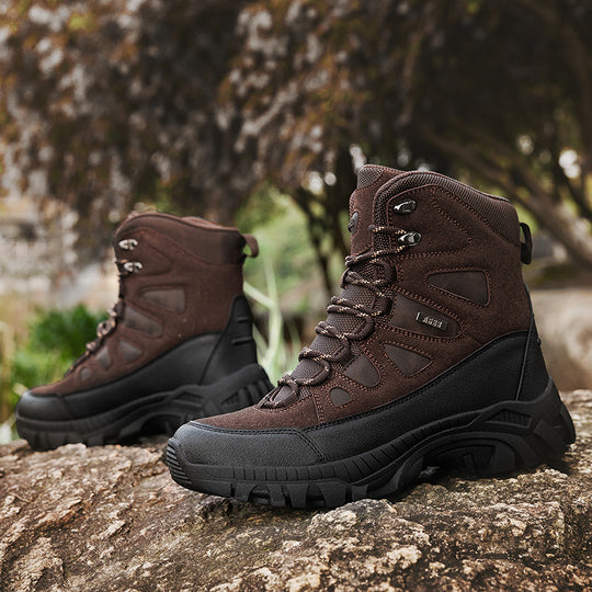 Herren Robuste Outdoor-Boots mit hohem Knöchelschutz und rutschfester Sohle EB