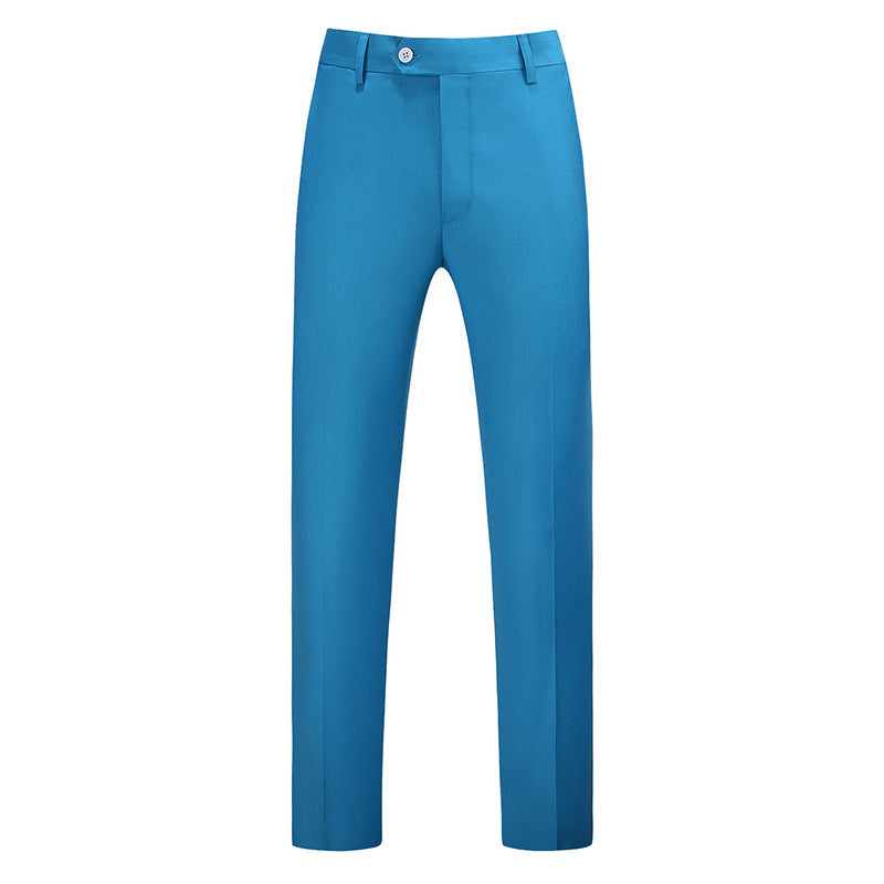 Herren nan schlanke Premium-Bügelfaltenhose mit Stretchbund und knitterarmem Gewebe EB