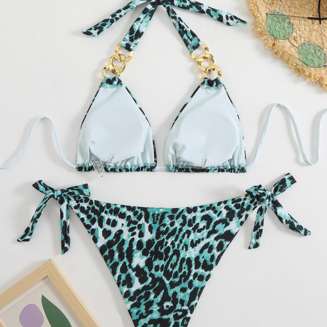 Damen Bikiniset mit eleganten Kettenakzenten EB