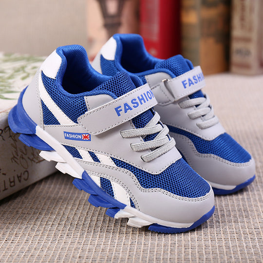 Damen Sportliche Sneakers mit atmungsaktivem Obermaterial und praktischer Klettverschluss EB
