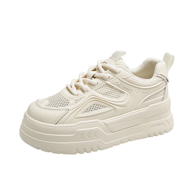 Damen Chunky Sneakers mit luftdurchlässigem Mesh und komfortabler Dämpfung EB