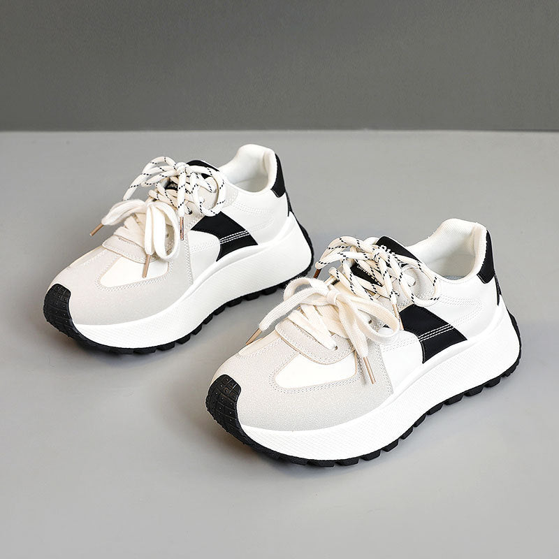Damen Sportliche Chunky Sneakers mit dämpfendem Sohlenprofil EB