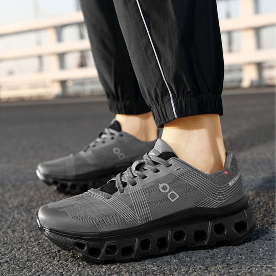 Unisex leichte Straßenlauf-Sneaker mit hochdynamischer Rebound-Zwischensohle und atmungsaktivem Strickoberteil EB