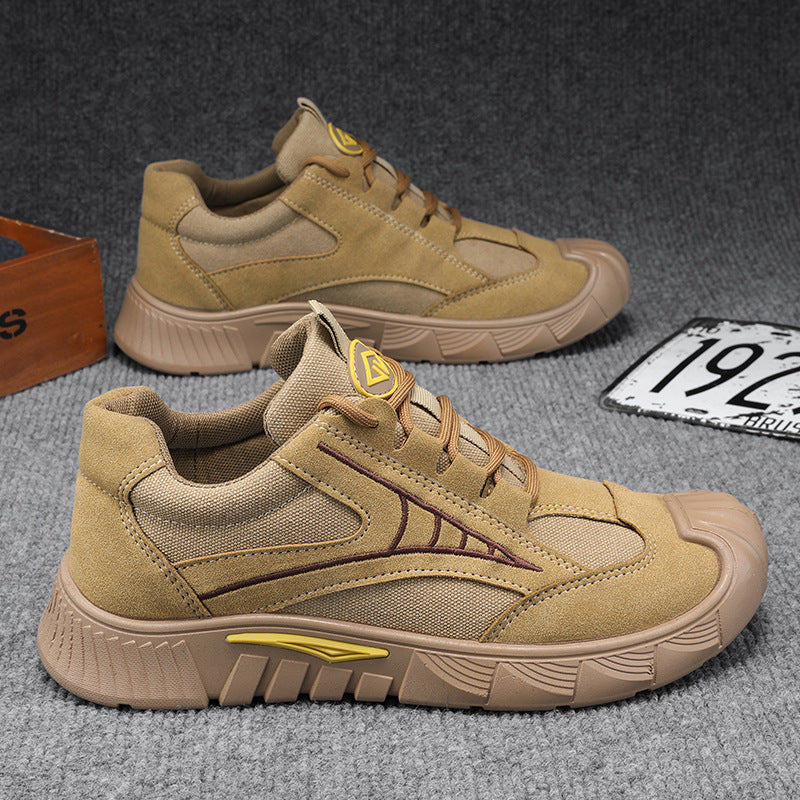 Damen Sportliche Freizeitsneaker mit rutschfester Profilsohle und atmungsaktiven Mesh-Einsätzen EB