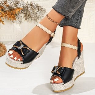 Damen Keilabsatzsandalen EB