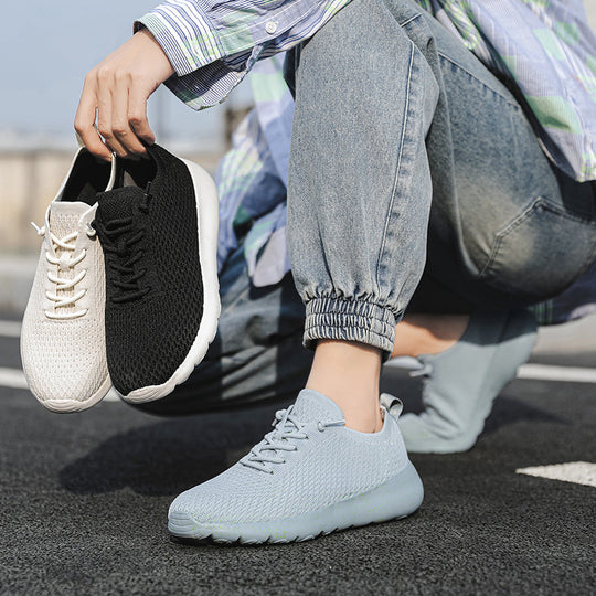 Damen Atmungsaktive Sneakers mit flexiblem Netzmaterial EB