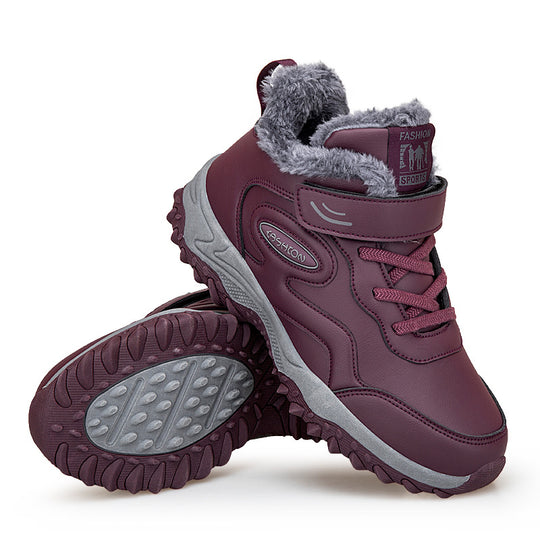 Damen Winterliche Schnürstiefel mit wärmendem Innenfutter EB