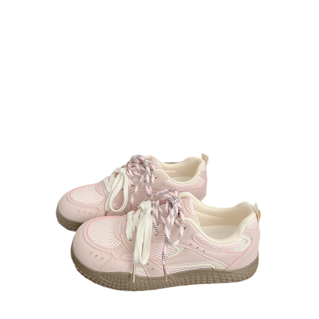 Damen Sneakers mit elastischem Obermaterial und modischem Design EB