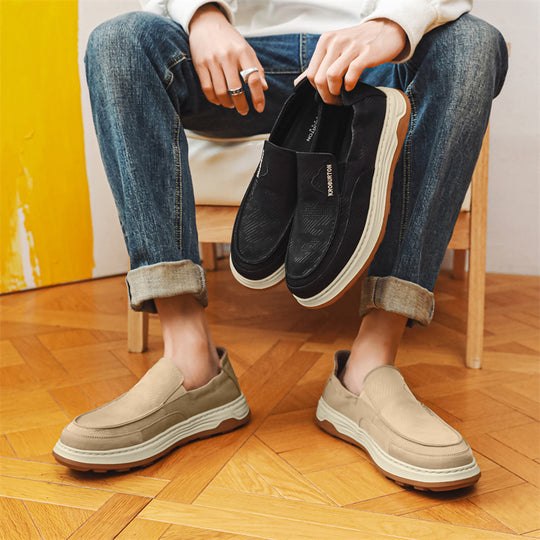 Damen Bequeme Slip-On Sneakers mit rutschfester Sohle und ergonomischem Design EB