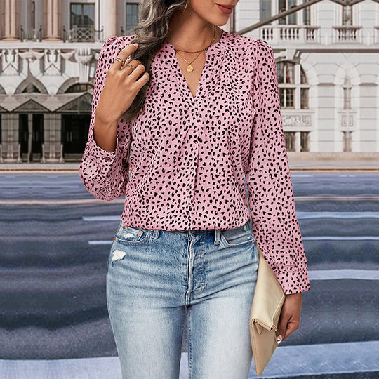 Damen elegantes und vielseitiges Blusenshirt EB