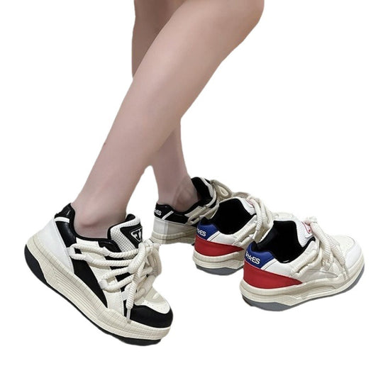 Damen Sportliche Sneaker im modernen Design mit dicker Sohle EB