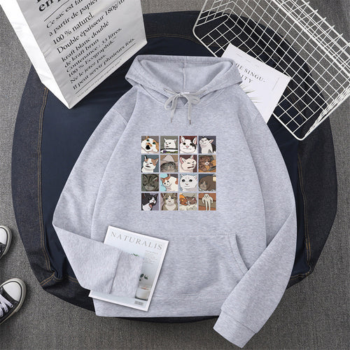 Damen Sweatshirt mit Tier-Motiv EB