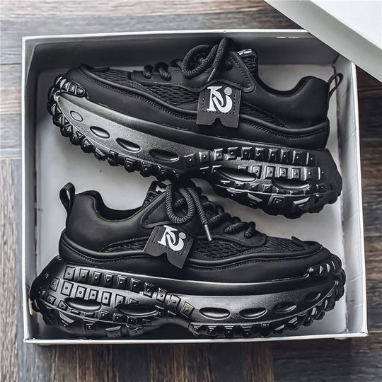 Damen Modische Chunky Sneakers mit innovativer Dämpfungstechnologie EB