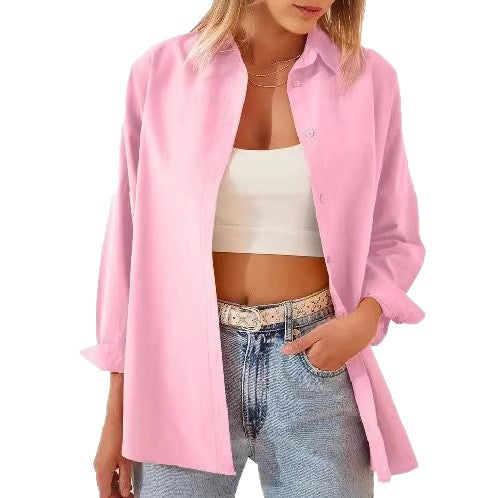 Damen lässige Hemdbluse EB