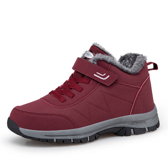 Damen Winterfestliche Wanderschuhe mit isolierendem Futter und rutschfester Sohle EB