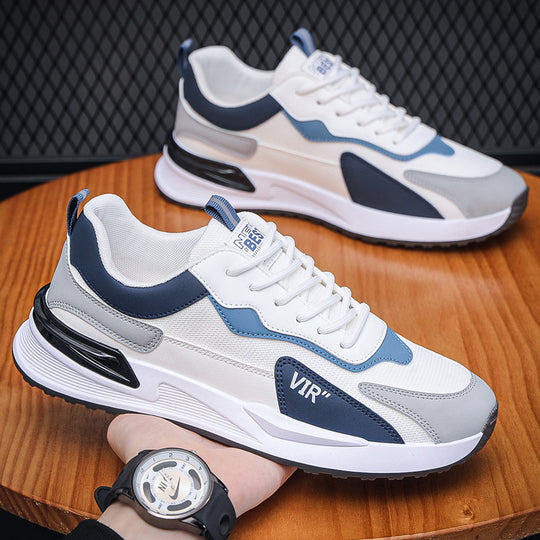 Damen Sportliche Sneakers mit atmungsaktivem Mesh und dämpfender Sohle EB