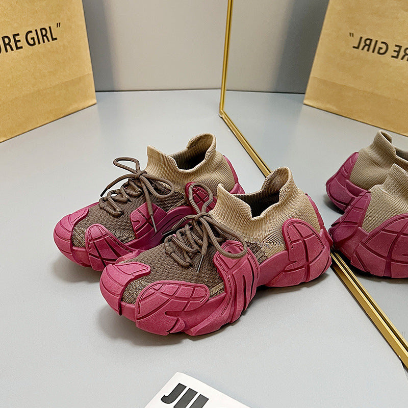 Damen Sportliche Freizeitschuhe mit atmungsaktiver Struktur und rutschfester Sohle EB