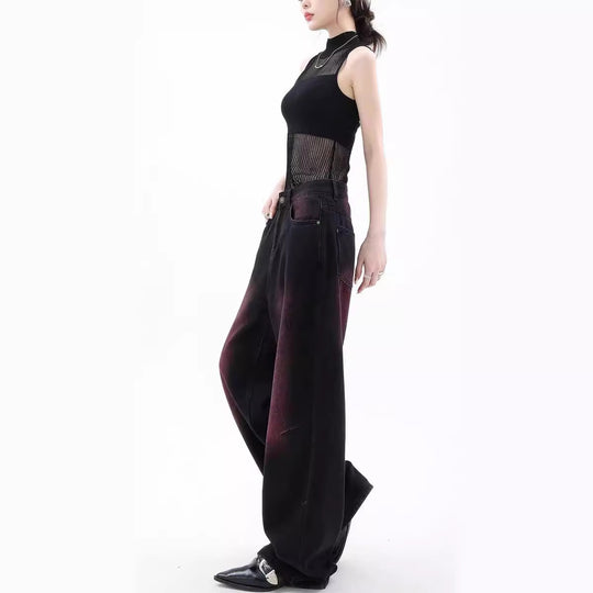 Damen Weite Jeans EB