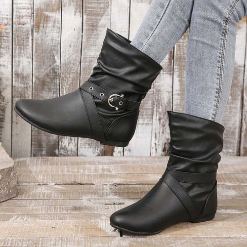 Vintage Flache Stiefel EB