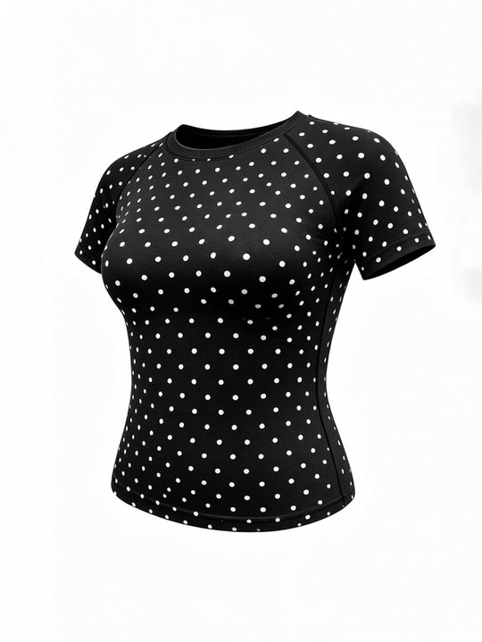 Damen Funktionsshirt mit körperbetonter Passform EB