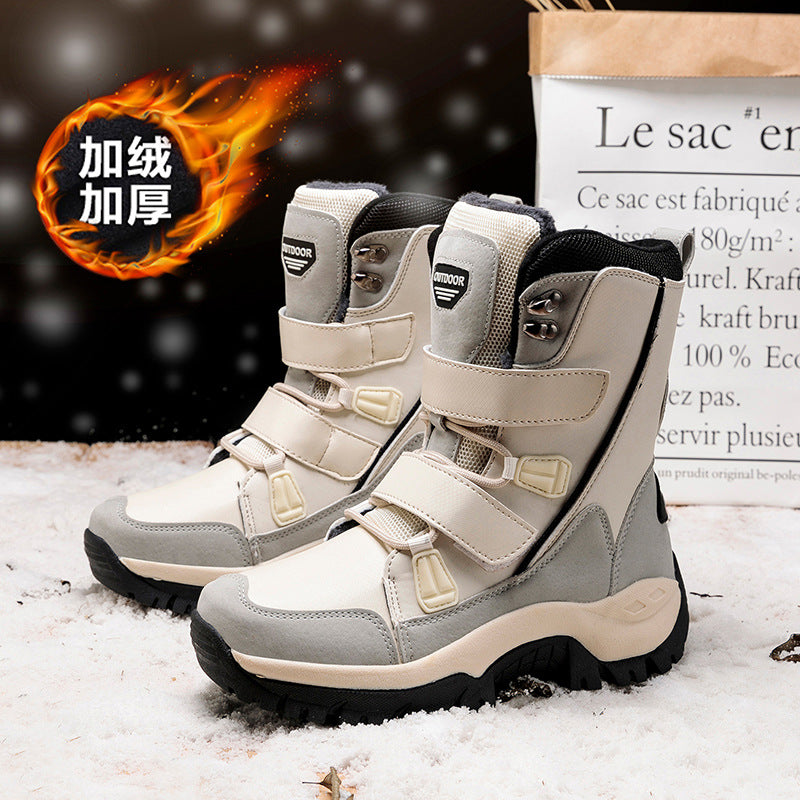 Damen Winterstiefel mit isolierender Fütterung und rutschfester Sohle EB