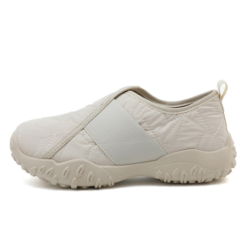 Damen Bequeme Outdoor-Slipper mit strukturiertem Obermaterial und rutschfester Sohle EB