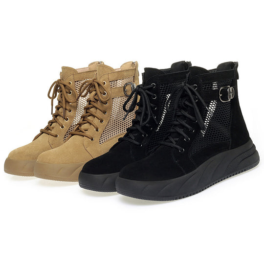 Damen Sportliche Sneakers mit atmungsaktiver Netzstruktur und flexibel dämpfendem Sohlenbereich EB