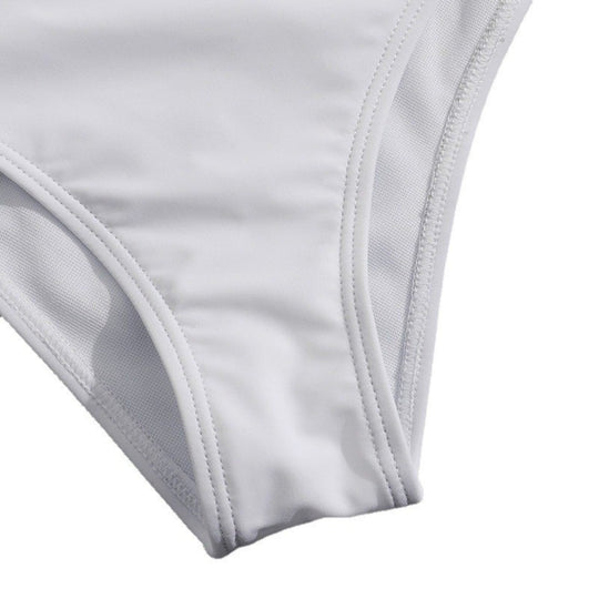 Damen Einteiler Badeanzug mit eleganten Rüschendetails EB