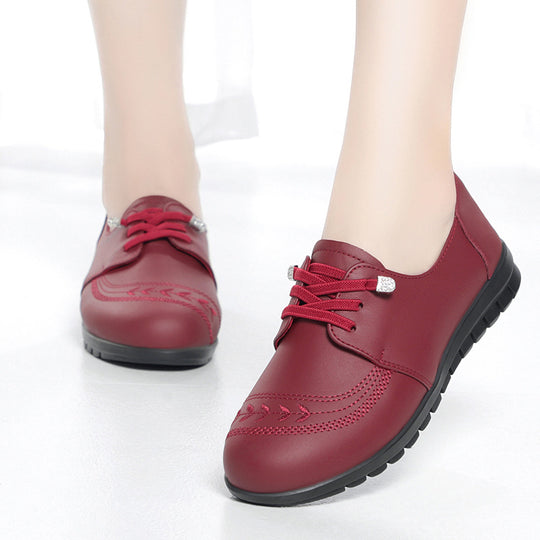 Damen Elegante und bequeme Schnürschuhe im modernen Design EB