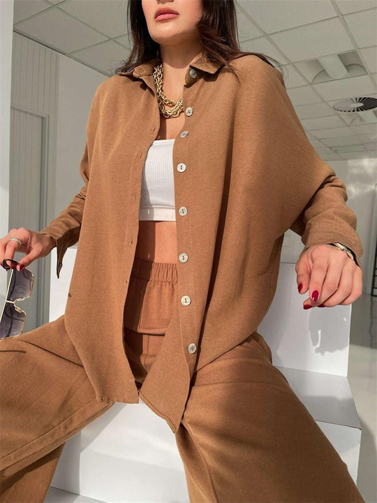 Damen lässiges Zweiteiler Outfit EB
