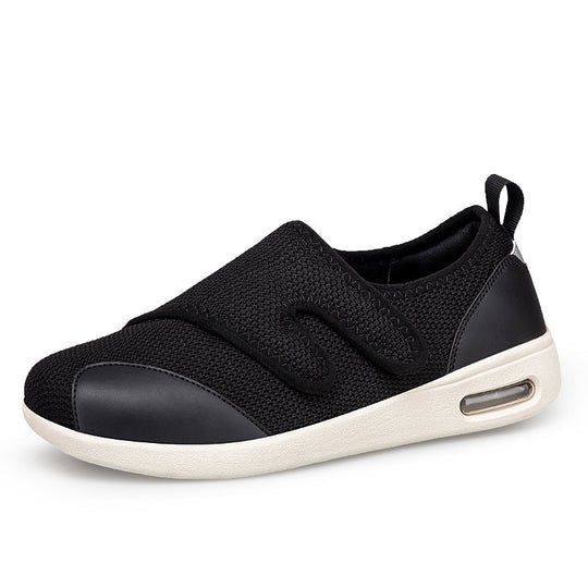 Damen Slip-On Sneakers mit atmungsaktivem Mesh-Obermaterial und dämpfender Sohle EB